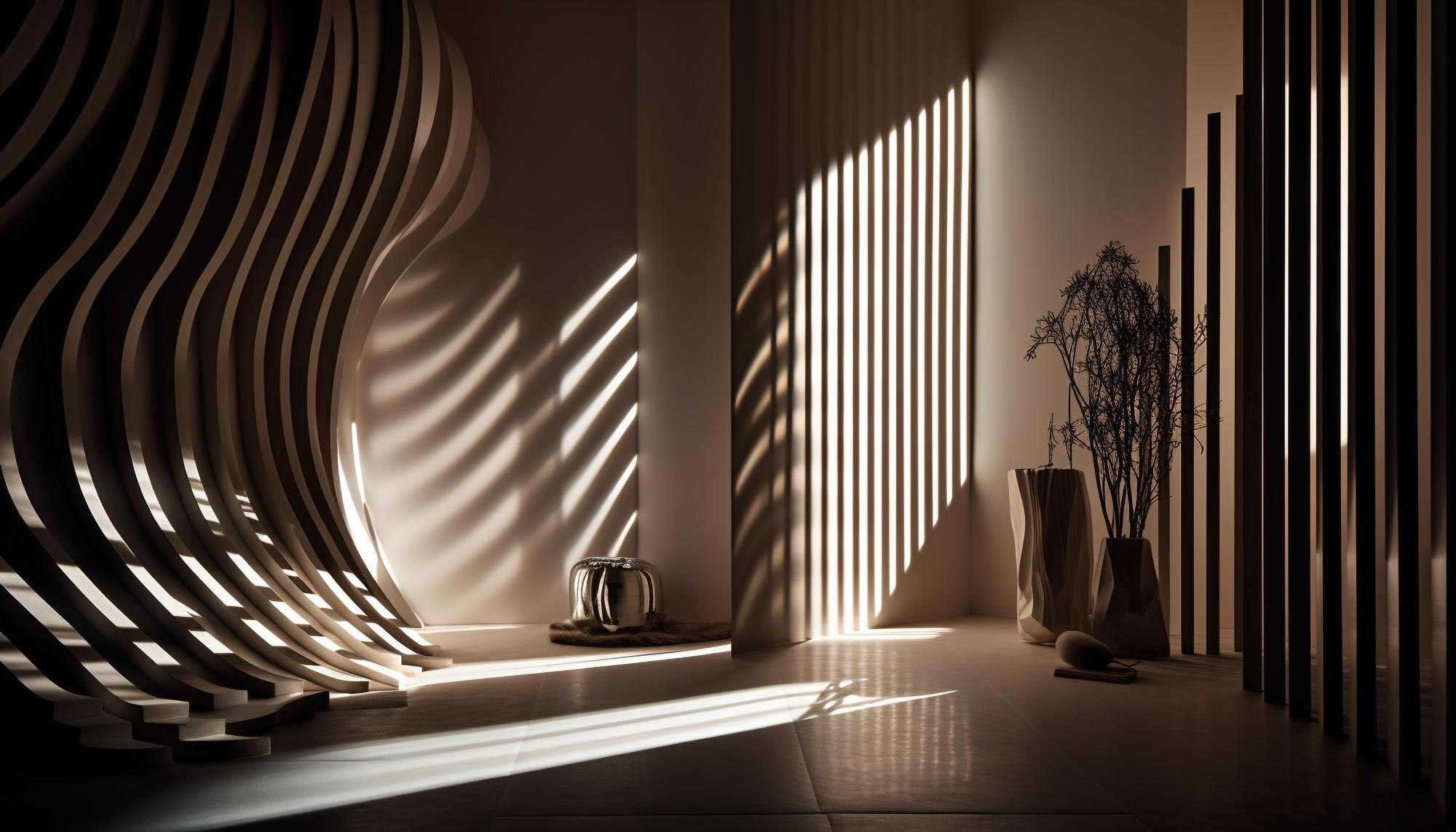 Interior con luz equilibrada